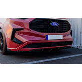 Ford Transit Custom MK2 2024 on Front Splitter Gloss Black V2